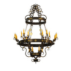 Santino 72 Inch 24 Light Chandelier