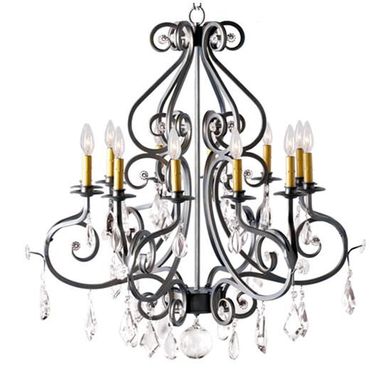 Gia 32 Inch 16 Light Chandelier