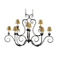 Claire 48 Inch 2 Light Chandelier