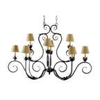 Claire 48 Inch 2 Light Chandelier