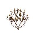 Caliope 96 Inch 12 Light Chandelier