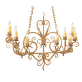 Kimberly 42 Inch 6 Light Mini Chandelier