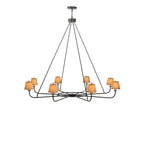 Brach Ring 62 Inch 8 Light Chandelier