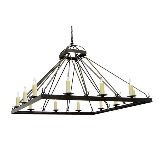 Retreat 65 Inch 12 Light Mini Chandelier