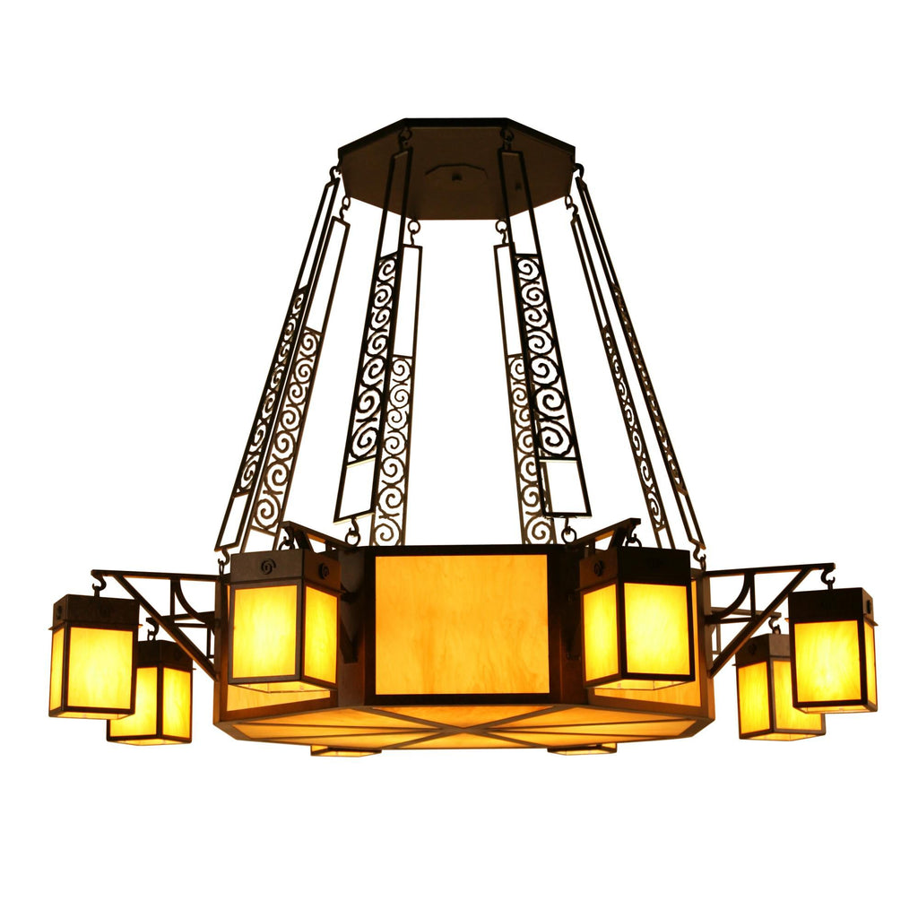 Azrael 45 Inch 8 Light Mini Chandelier
