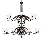 Noah 72 Inch 28 Light Chandelier