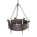 Claudio 38 Inch 6 Light Chandelier