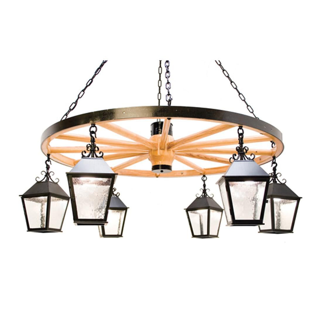 Silverton 58 Inch 6 Light Chandelier