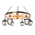Silverton 58 Inch 6 Light Chandelier