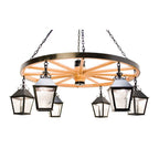 Silverton 58 Inch 6 Light Chandelier