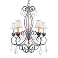 Felicia 28 Inch 4 Light Chandelier