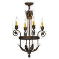 18 Inch 4 Light Mini Chandelier