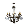 39 Inch 8 Light Chandelier