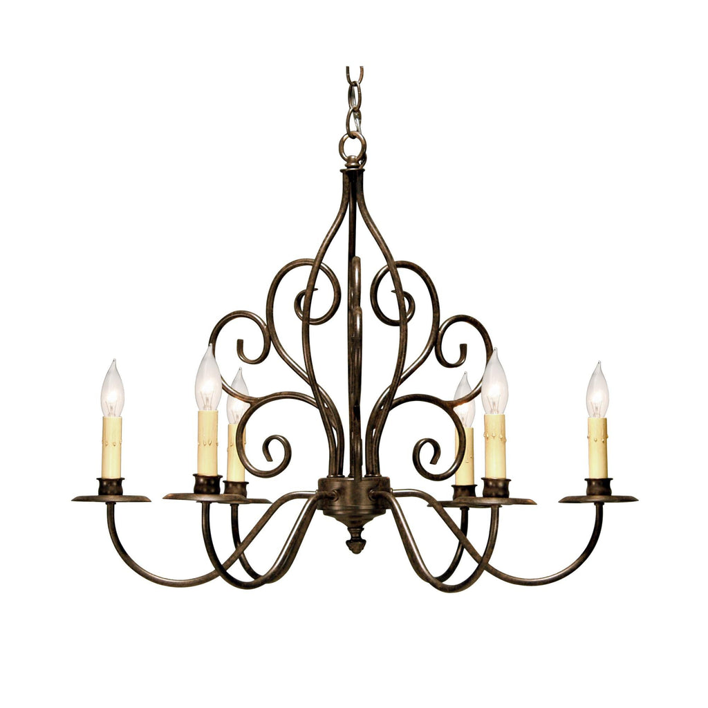 Eve 28 Inch 4 Light Chandelier