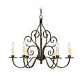 Eve 28 Inch 4 Light Chandelier