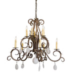 Anassa 32 Inch 12 Light Chandelier