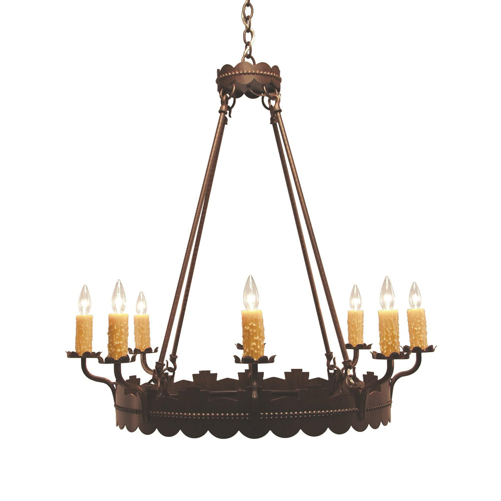 Sergio 36 Inch 12 Light Chandelier