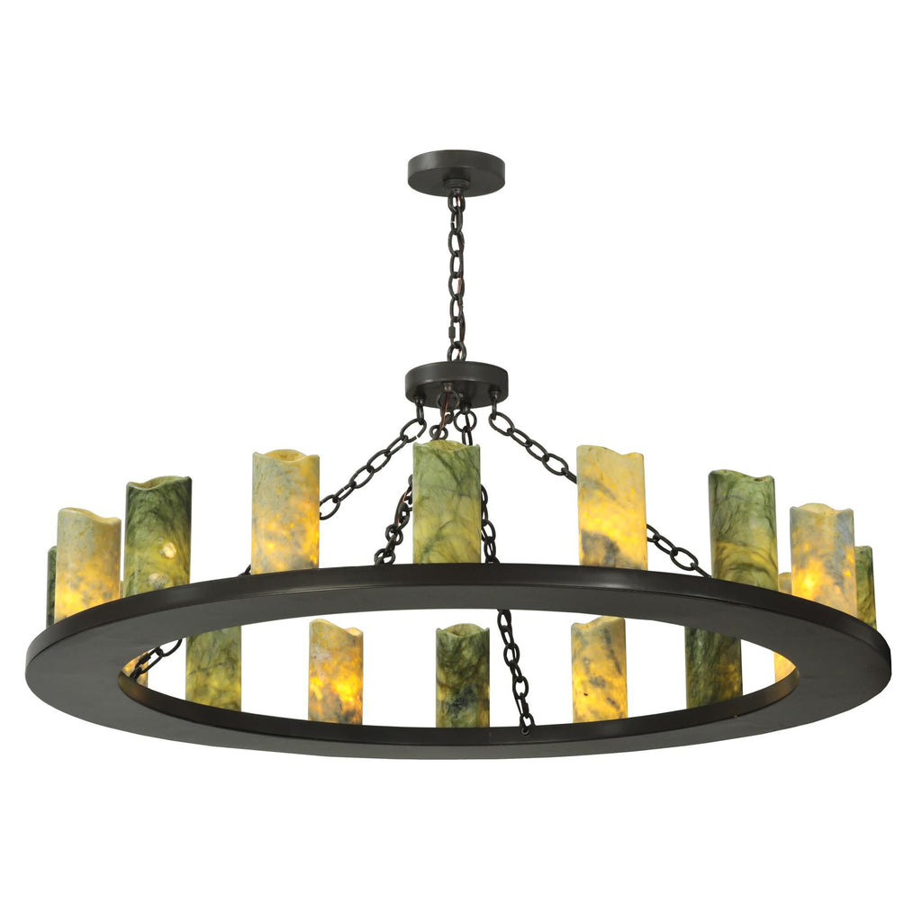 Loxley Jadestone 48 Inch 16 Light Chandelier