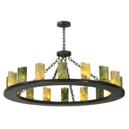 Loxley Jadestone 48 Inch 16 Light Chandelier