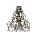 Serratina 72 Inch 32 Light Chandelier