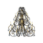 Serratina 72 Inch 32 Light Chandelier