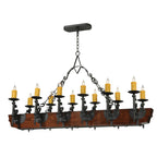 Tudor Led 60 Inch 12 Light Mini Chandelier