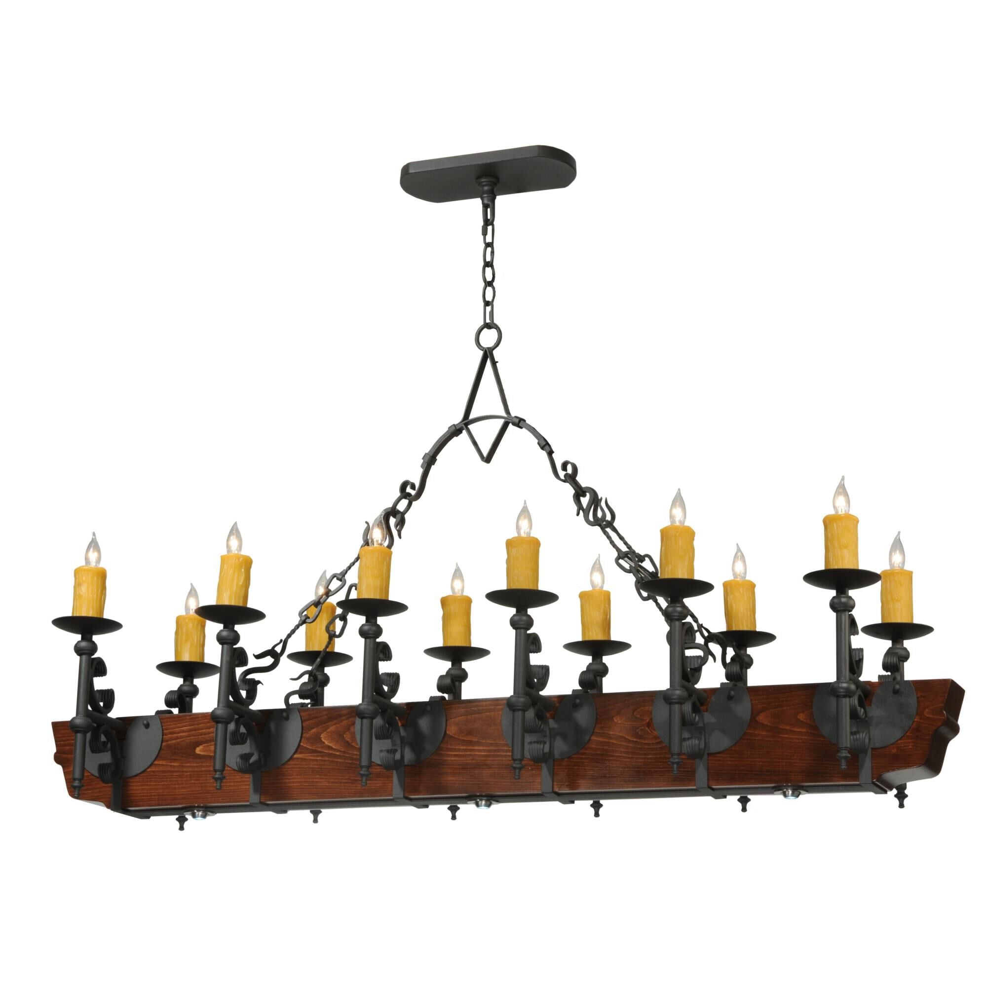 Tudor Led 60 Inch 12 Light Mini Chandelier