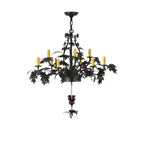 34 Inch 2 Light Chandelier