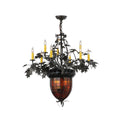 34 Inch 9 Light Chandelier