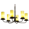 Atria 38 Inch 6 Light Chandelier