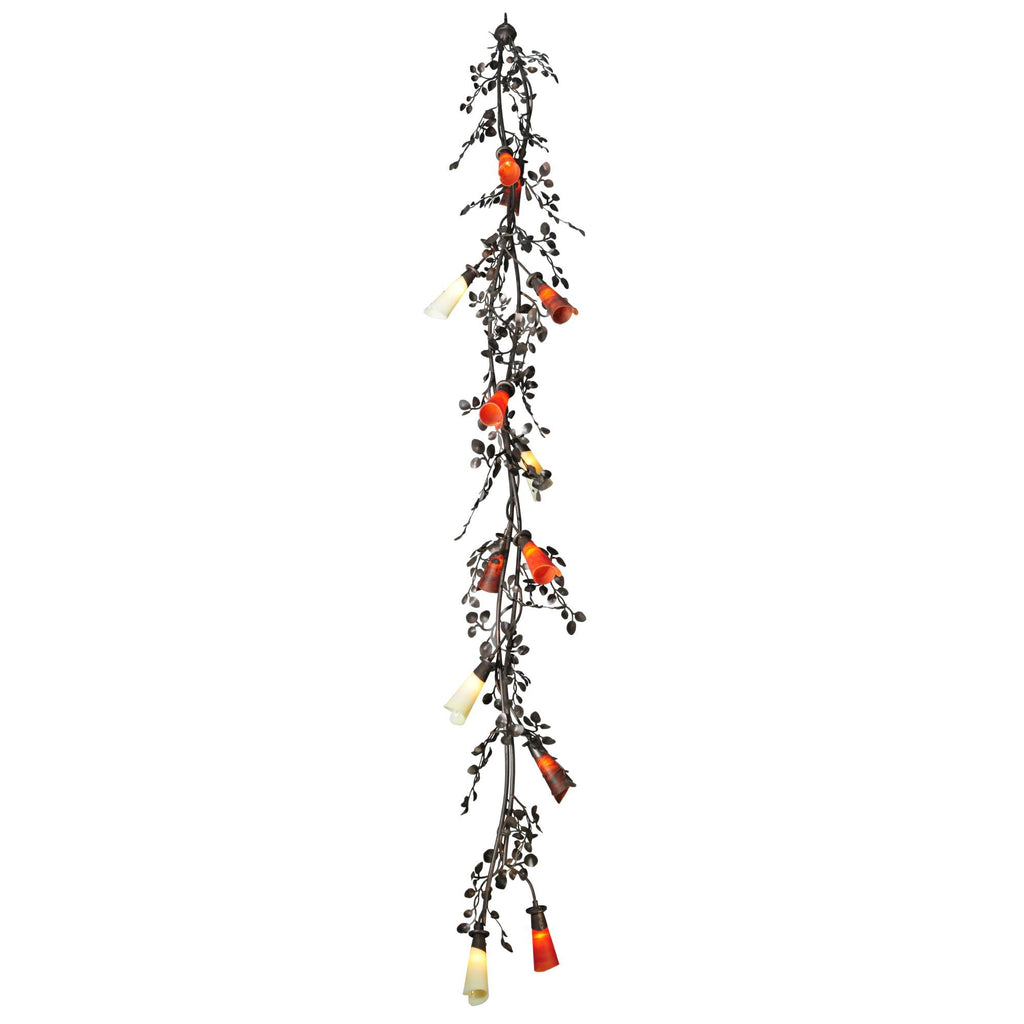 Vinca Vine 22 Inch 12 Light Mini Chandelier