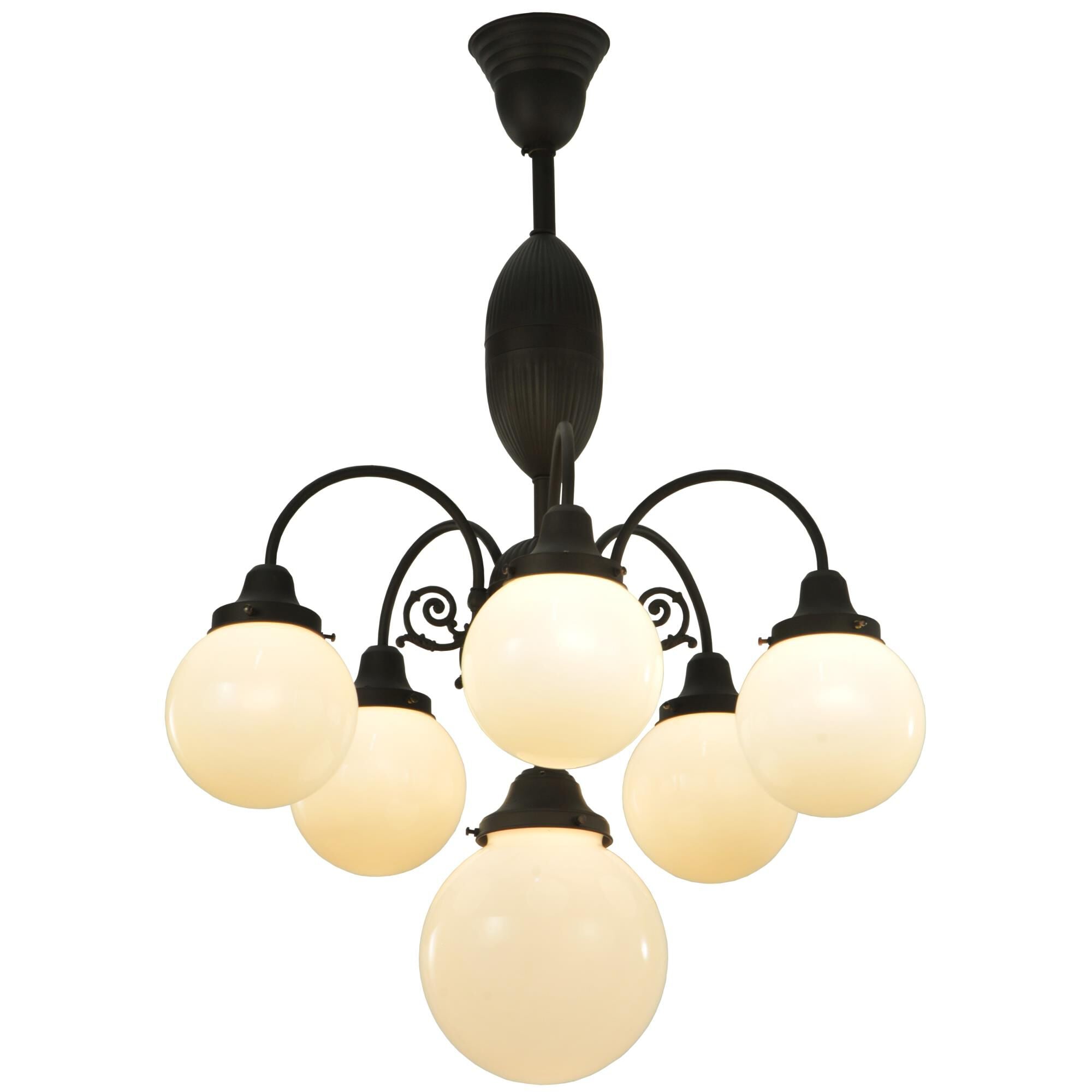 Lafayette 23 Inch 6 Light Chandelier