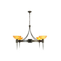 Kuberic 48 Inch 4 Light Chandelier