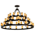Horizon Ring Jadestone 70 Inch 42 Light Chandelier