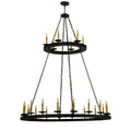 Loxley 61 Inch 24 Light Chandelier
