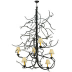 Winter Solstice 50 Inch 6 Light Chandelier