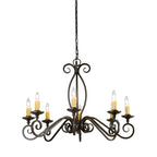 Wallis 36 Inch 5 Light Chandelier
