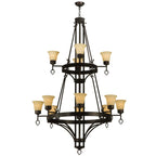 Savino 46 Inch 12 Light Chandelier
