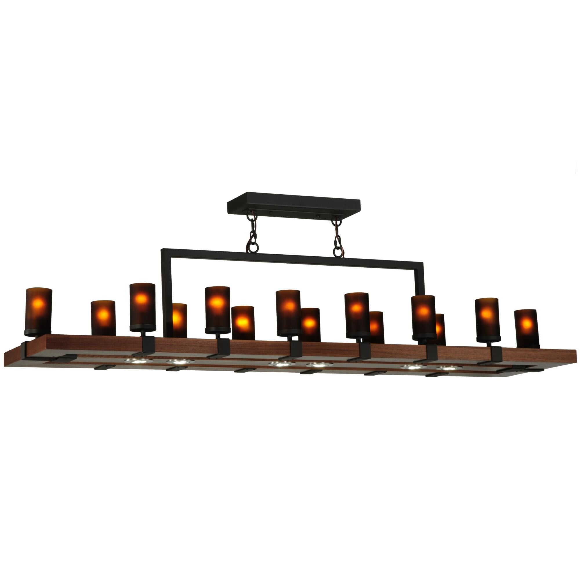 Grand Terrace 72 Inch 14 Light LED Mini Chandelier