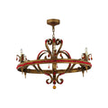 Grosetto 39 Inch 6 Light Chandelier