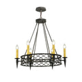 Top Ridge 33 Inch 6 Light Chandelier