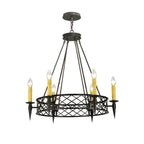 Top Ridge 33 Inch 6 Light Chandelier