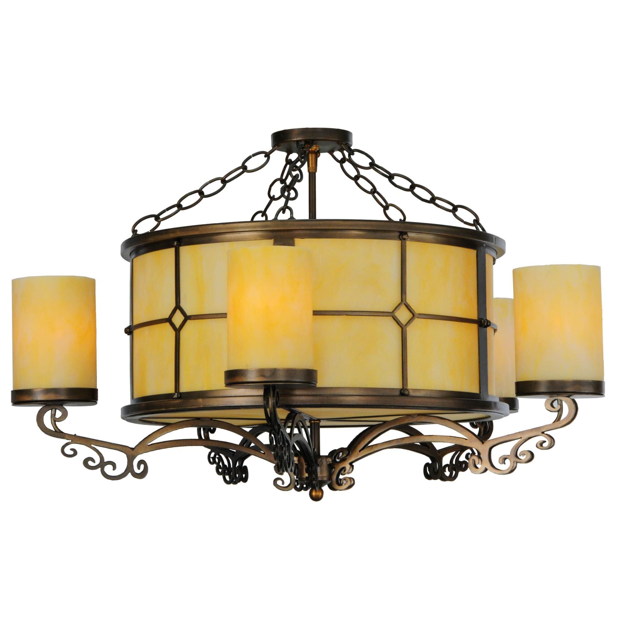 30 Inch 5 Light Chandelier