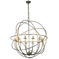 36 Inch 12 Light Chandelier