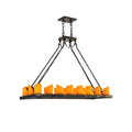 39 Inch 18 Light Mini Chandelier