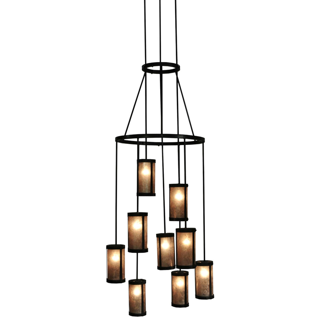 35 Inch 9 Light Chandelier