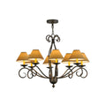 40 Inch 8 Light Chandelier