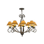 40 Inch 8 Light Chandelier