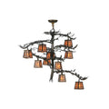 39 Inch 10 Light Chandelier