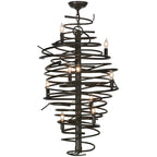 21 Inch 9 Light Mini Chandelier